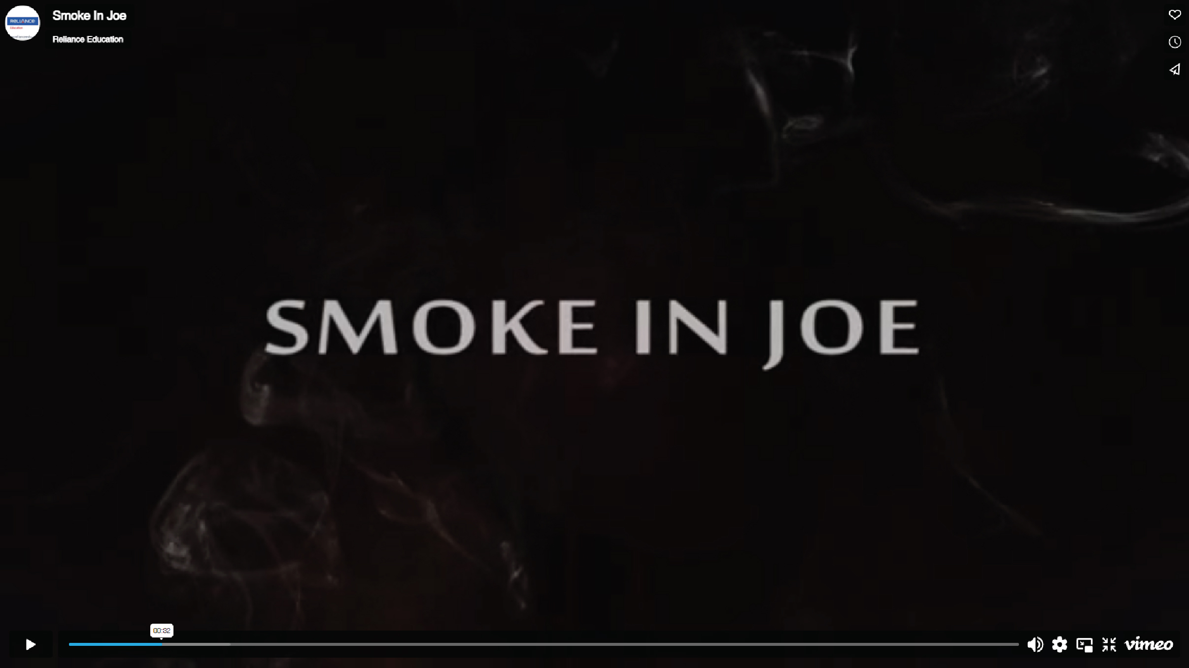 Reliance Animation Academy Ghatkopar - Smoke in joe